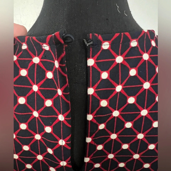 Banana republic size small red white and blue sleeveless dress - Picture 6 of 10